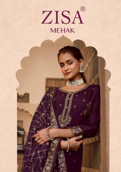 Zisa Mehak Designer Traditional Wear Salwar Kameez Collection
